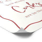 Poster SIGNE Dolce Vita Fête des mariées "Combien de bouc (Coin)