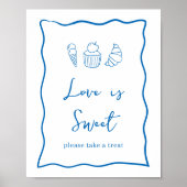 Poster SIGNE Dolce Vita Italienne Fête des mariées Traite (Devant)