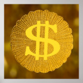 Poster signe dollar (Devant)