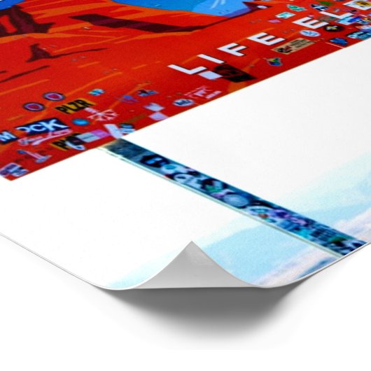 POSTER SIGNE D'OUTA (Coin)