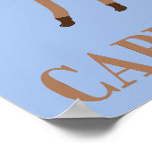 Poster Signe du Capricorne Chèvre (Coin)