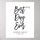 Poster Signe du jour le plus mariage (Devant)