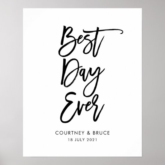 Poster Signe du jour le plus mariage (Devant)