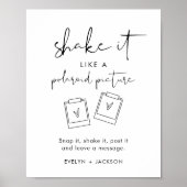 POSTER SIGNE DU LIVRE CLIENT DE LA PHOTO STELLA (Devant)