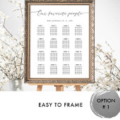 Poster Signe du Mariage de nos personnes préférées