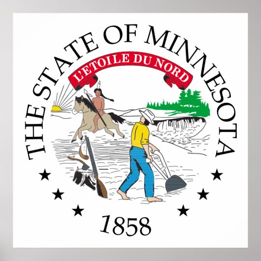 Poster Signe du Minnesota (Devant)