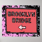 Poster SIGNE DU PONT DE Brooklyn (Devant)