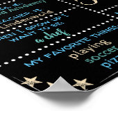 Poster Signe du premier jour de maternelle (Coin)