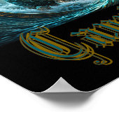 Poster Signe du zodiaque Capricorne (Coin)