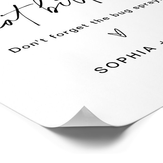 Poster SIGNE EVERLEIGH Be Smitten Not Bitten Bug Spray (Coin)