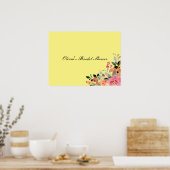 POSTER SIGNE FÊTE DES MARIÉES (Cuisine)