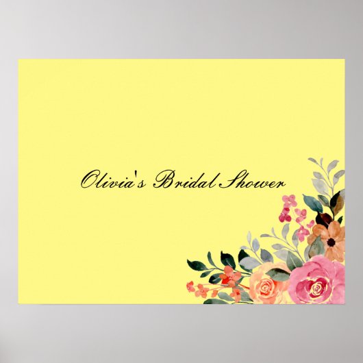 POSTER SIGNE FÊTE DES MARIÉES (Devant)