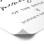 Poster SIGNE Fête des mariées mémoire Favorite EVERLEIGH (Coin)