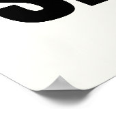 Poster Signe fin de saison, Boutique esthétique moderne (Coin)