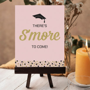 Poster Signe fin rose du script S’more Confetti