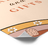 Poster Signe Halloween Baby showers cartes & cadeaux (Coin)