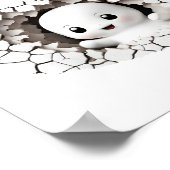 Poster Signe Halloween Garçon Baby shower Pékin Ghost Fav (Coin)