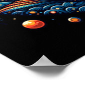 Poster SIGNE Horoscope Astrologique Poissons Zodiac (Coin)