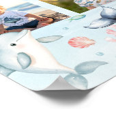 Poster Signe Jalon photo Anniversaire de enfant d'animal  (Coin)