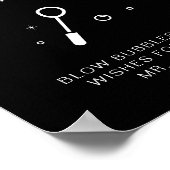 Poster SIGNE JOVI Edgy Black Bubble Envoyer Hors Mariage (Coin)