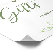 Poster Signe Ligne Ranunculus Art Cadeaux & Cartes (Coin)