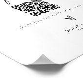 Poster SIGNE Mariage BLAIR Minimaliste Boho Honeymoon Fun (Coin)