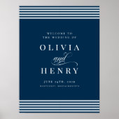 Poster SIGNE Mariage Bleu Bleu Bleu Bleu Bleu Bleu Bleu B (Devant)