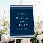 Poster SIGNE Mariage Bleu Bleu Bleu Bleu Bleu Bleu Bleu B