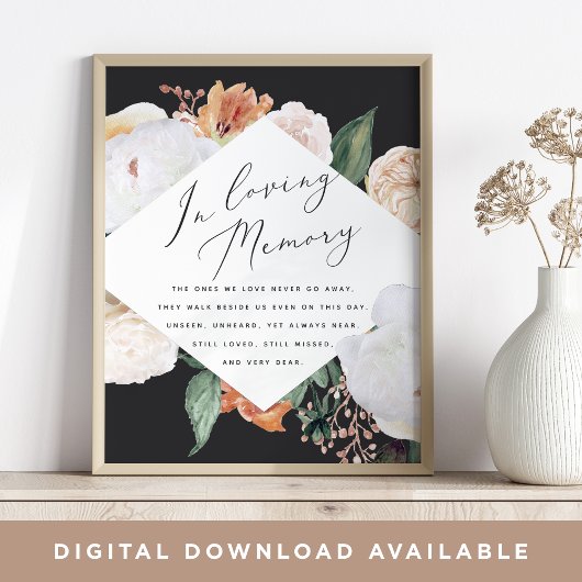 Poster SIGNE Mariage Boho Blooms