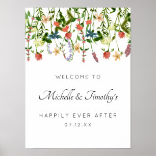 Poster SIGNE Mariage botanique Floral