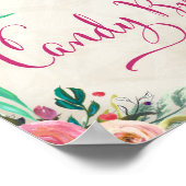 Poster SIGNE mariage - Buffet bonbon (Coin)