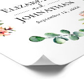 Poster SIGNE Mariage D'ACCUEIL FLORE VERDOYÈRE Wreath (Coin)