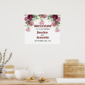 Poster SIGNE Mariage D'ACCUEIL, SIGNE mariage Floral (Cuisine)