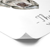 Poster SIGNE Mariage de chien (Coin)