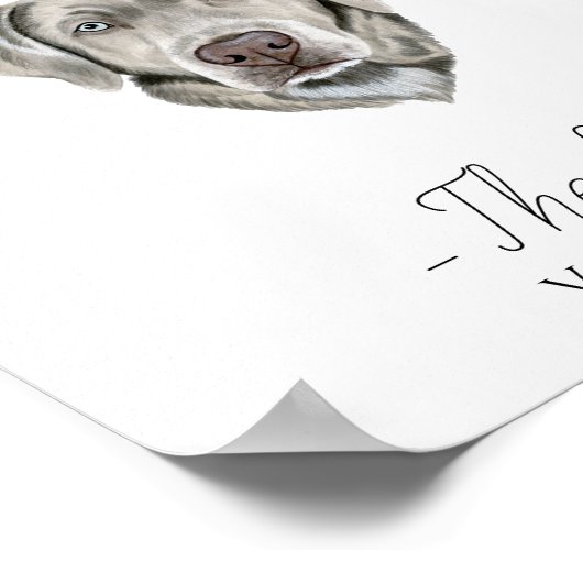 Poster SIGNE Mariage de chien (Coin)