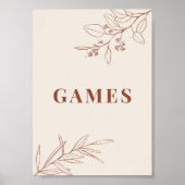 Poster Signe Mariage de jeux (Devant)