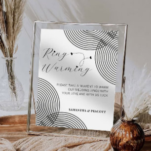 Poster Signe Mariage de réchauffage minimaliste moderne