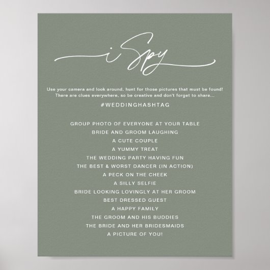 Poster SIGNE Mariage d'espionnage SAGE I (Devant)