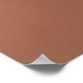 Poster Signe Mariage du Parti | Rouille (Coin)
