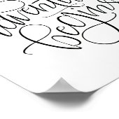 Poster signe mariage - et ainsi commence l'aventure (Coin)