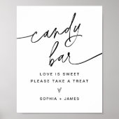 Poster SIGNE Mariage EVERLEIGH Candy Bar (Devant)