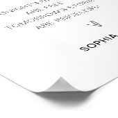 Poster SIGNE Mariage EVERLEIGIGH Open Bar (Coin)