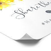 Poster Signe Mariage Flowerfields (Coin)