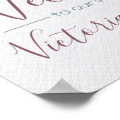 Poster SIGNE Mariage forestier Watercolor (Coin)