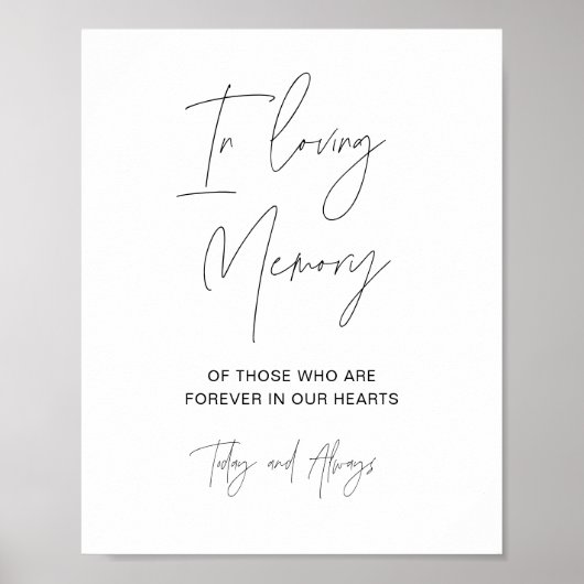 Poster SIGNE Mariage HARLOW In Love Memory (Devant)