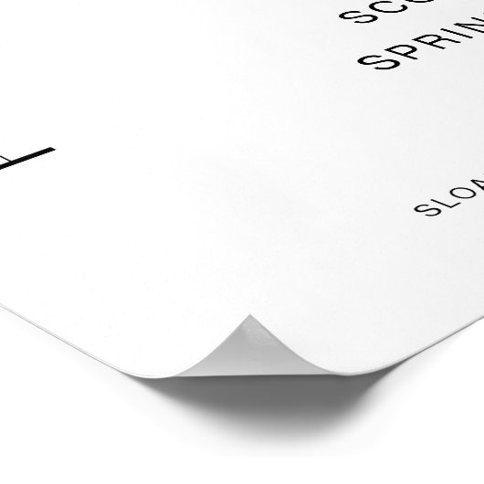 Poster SIGNE Mariage HARLOW Popcorn Bar (Coin)