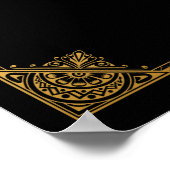 Poster SIGNE mariage inspiré Gatsby (Coin)