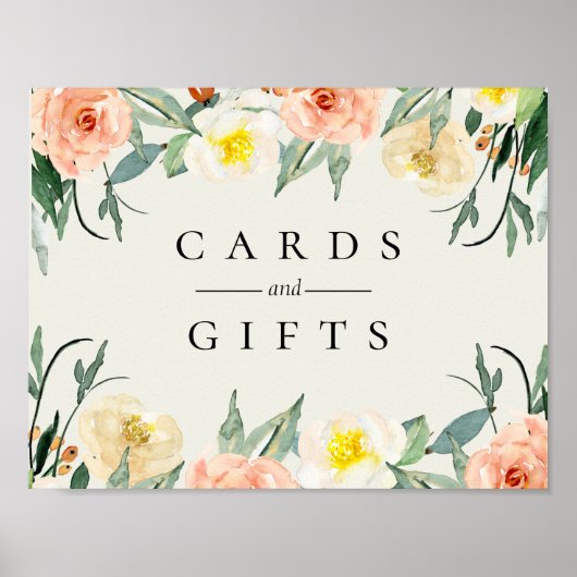 Poster SIGNE Mariage Jardin De Fleurs (Devant)