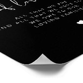 Poster SIGNE Mariage JOVI Edgy Black Generations of Love (Coin)