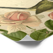 Poster signe mariage marié lovebirds (Coin)